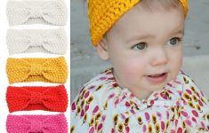 Crochet Headband Ear Warmer Ba Knitted Crochet Headband Top Knot Elastic Turban Ba Girls