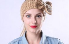Crochet Headband Ear Warmer Crochet Bow Headband For Women Girls Winter Ear Warmer Knitted