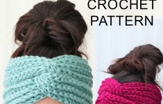 Crochet Headband Ear Warmer Hana Headband Ear Warmer Crochet Pattern Pdf The Easy Design
