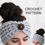 Crochet Headband Ear Warmer Lida Headband Ear Warmer Crochet Pattern Pdf The Easy Design
