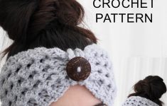 Crochet Headband Ear Warmer Lida Headband Ear Warmer Crochet Pattern Pdf The Easy Design