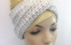 Crochet Headband Ear Warmer Turban Headband Crochet Headband White Headband Winter Headband