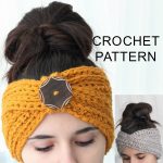 Crochet Headband Ear Warmer Tyra Headband Ear Warmer Crochet Pattern Pdf The Easy Design