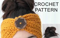 Crochet Headband Ear Warmer Tyra Headband Ear Warmer Crochet Pattern Pdf The Easy Design