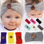 Crochet Headband Ear Warmer Winter Ba Girls Wool Crochet Headband Fashion New Knit Hairband