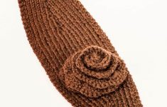Crochet Headwarmer Free Pattern Knit Ear Warmer Pattern With Flower Crochet Ashlee Marie Real