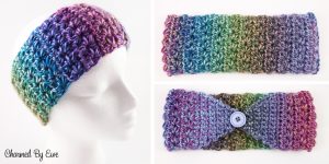 Crochet Headwrap Free Pattern Star Stitch Headwrap Crochet Pattern Charmed Ewe