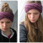 Crochet Headwrap Pattern Head Bands Free Pattern Knit Turban Headband Vinaknits