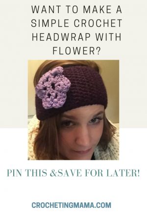 Crochet Headwrap Pattern Looking For A Super Simple Crochet Headwrap With A Flower Pattern