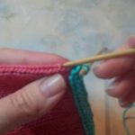 Crochet Icord Border Attaching I Cord To Worked Sts Youtube