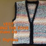 Crochet Icord Border How 2 Finish A Vest Crochet Together Plus I Cord Edge 4 Righties