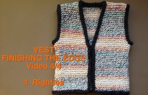 Crochet Icord Border How 2 Finish A Vest Crochet Together Plus I Cord Edge 4 Righties
