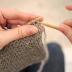 Crochet Icord Border I Cord Edging Knitting Tutorial Youtube