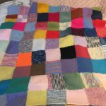 Crochet Icord Border Started This Blanket Years Ago But The Squares Are Misshapen And