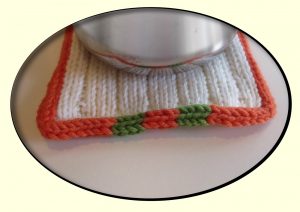 Crochet Icord Border Techknitting I Cord Bind Off I Cord Selvedge Border