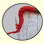 Crochet Icord Border Techknitting I Cord Bind Off I Cord Selvedge Border Knitting