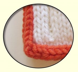 Crochet Icord Border Techknitting I Cord Bind Off I Cord Selvedge Border Knitwit