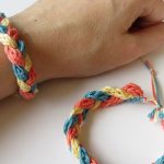 Crochet Icord Bracelet Crochet I Cord Bracelet How To Youtube