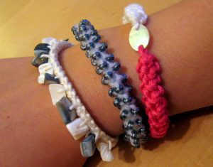 Crochet Icord Bracelet Lobster Cord Bracelets Make My Day Creative