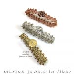 Crochet Icord Bracelet Marion Jewels In Fiber News And Such Turkish Flat Bead Crochet