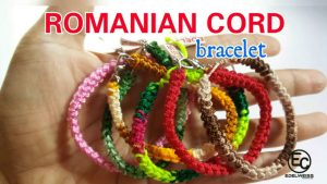 Crochet Icord Bracelet Romanian Cord Bracelet Crochet Tutorial Gelang Rajut Youtube