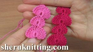 Crochet Icord Pattern Crochet Hearts Cord Pattern Tutorial 174 Youtube