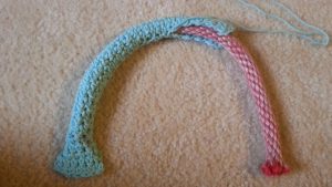 Crochet Icord Pattern Crochet How To Crochet Rope Handles Tutorial 123 Learn Crochet Dyi