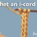 Crochet Icord Pattern Free Crochet An I Cord Right Handed Version Youtube