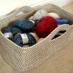 Crochet Icord Pattern Free Crochet Rope Basket Make My Day Creative