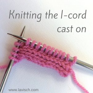 Crochet Icord Pattern How To Make Tutorial Knitting An I Cord Cast On La Visch Designs