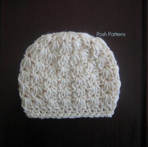 Crochet Infant Hat Patterns Crochet Pattern Cluster Shells Crochet Hat Pattern Hats