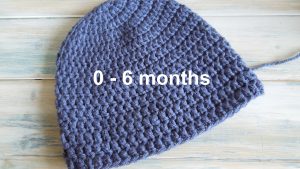 Crochet Infant Hats Free Pattern Crochet How To Crochet A Simple Ba Beanie For 0 6 Months Youtube
