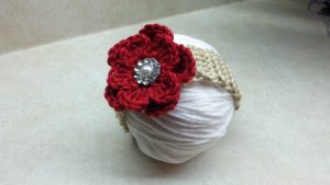 Crochet Infant Headband Crochet How To Crochet Easy Ba Headband With Flower Tutorial