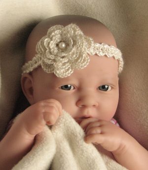 Crochet Infant Headband Crochet Pattern For Ba Headband Child Adult Flower Headband