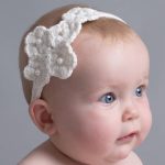 Crochet Infant Headband Hand Crochet Ba Headband Attic Notonthehighstreet