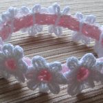 Crochet Infant Headband Instant Download Crochet Pattern 59 Ba Headband With White