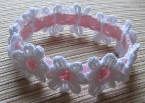 Crochet Infant Headband Instant Download Crochet Pattern 59 Ba Headband With White