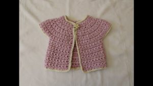Crochet Infant Sweater How To Crochet A Chunky Star Stitch Ba Cardigan Sweater Jumper