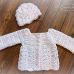 Crochet Infant Sweater Sweet Shells Ba Sweater Crochet Pattern This 0 3 Month Ba