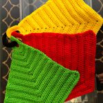 Crochet Kitchen Patterns Crocheted Kitchen Hot Pads Free Crochet Pattern Savvy Nana
