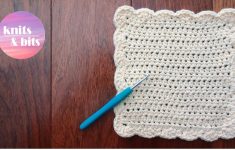Crochet Kitchen Patterns How To Crochet A Dishcloth Washcloth Easy Step Step For
