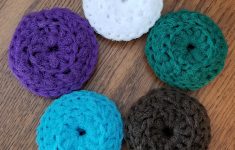 Crochet Kitchen Scrubbies Set Of 3 Crochet Scrubbies Plastic Pot Scrubbers Dish Etsy