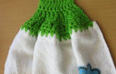 Crochet Kitchen Towel Toppers Crochet And Other Stuff Free Pattern And Stitch Tutorial No Sew