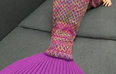 Crochet Mermaid Tail Pattern 2017 Xmas Christmas Gift Rainbow Mermaid Blanket Pattern Crochet