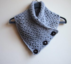 Crochet Neckwarmer For Men Crochet Patterns Featuring Buttons And Unique Buttonholes