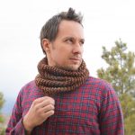 Crochet Neckwarmer For Men Manly Man Beginner Knit Cowl Mama In A Stitch