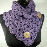 Crochet Neckwarmer Patterns Button Scarf Crochet Pattern Crochet And Knit