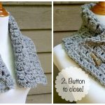 Crochet Neckwarmer With Buttons Fiber Flux Free Crochet Patternmargaret Button Cowl