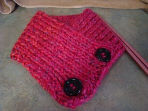 Crochet Neckwarmer With Buttons How To Make A Neck Warmer With Buttons 15 Steps With Pictures