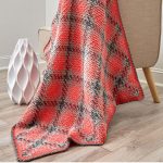 Crochet Pooling Patterns Planned Pooling Argyle Throw Or Blanket Free Crochet Pattern In Red